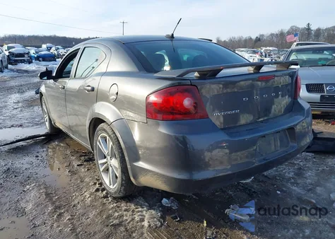 2014 Dodge Avenger Se из США, поврежденный, VIN 1C3CDZAB3EN201900
